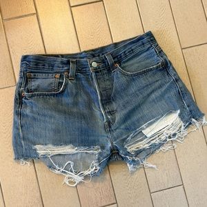 501 Levi cut off Jean shorts, summer Dreams